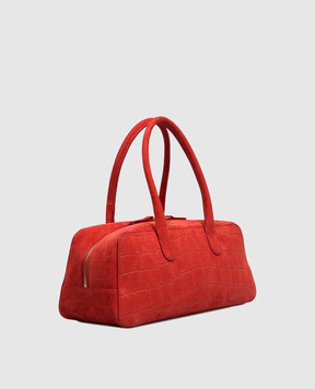 Loulou de Saison Red MAWI baguette bag made of nubuck MAWI