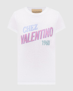 Valentino White T-shirt 9B3MG26MAA8