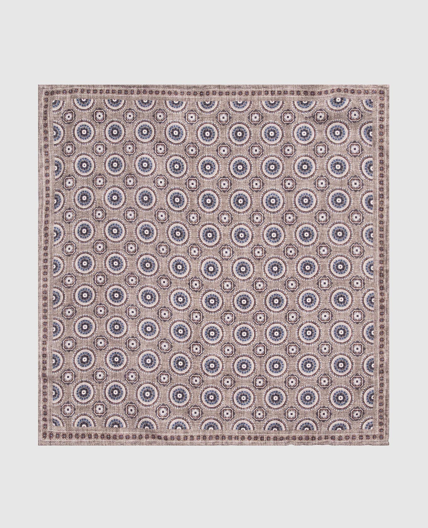 Reversible printed scarf