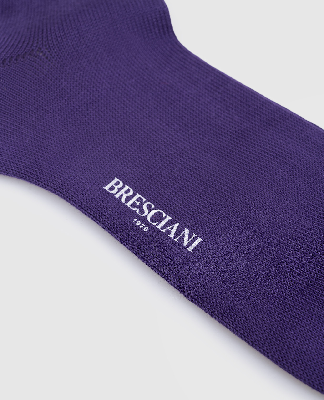 

Purple cotton socks Bresciani, Violet