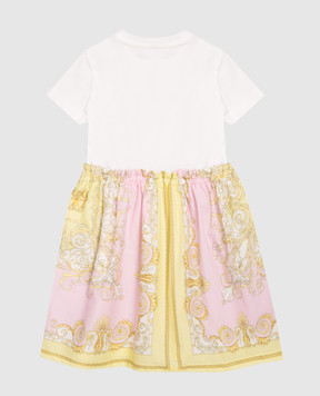 Versace Children's dress with logo print 10185391A17236