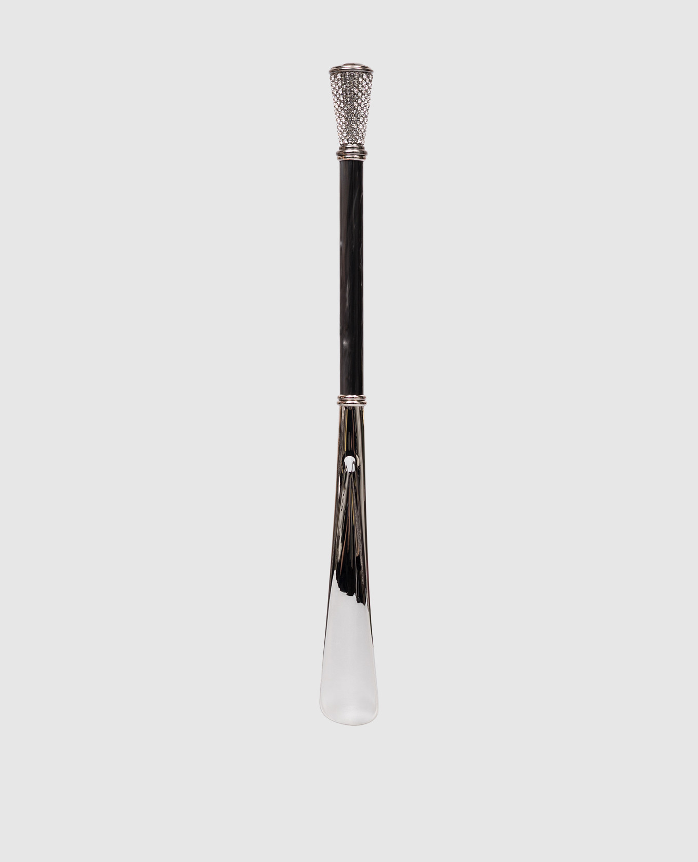 

Shoe horn with Swarovski crystals Pasotti, Grey