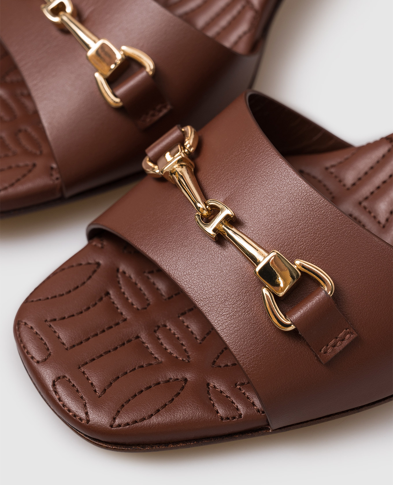

Brown leather sandals Doucal's