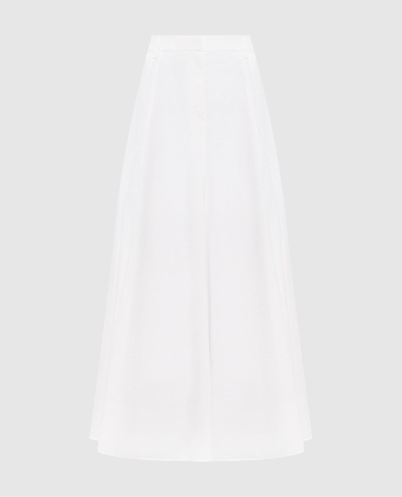 

White maxi skirt with monil chain Brunello Cucinelli