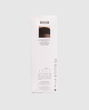 Wolford Black socks SATIN TOUCH 20 den 31206
