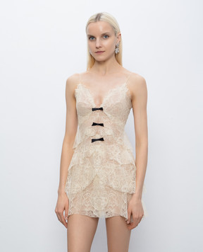 Montsand Beige lace dress D330MINI
