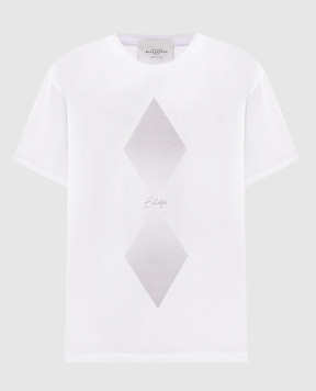Ballantyne White T-shirt with print BLW254UCTH4