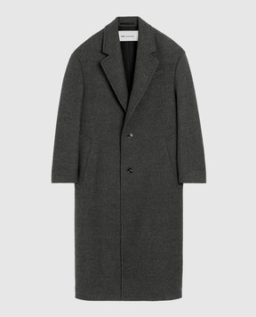 Ami Paris Gray wool coat HCO481WV0078