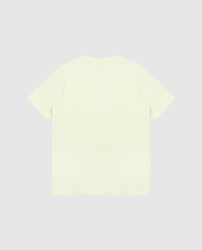 Casablanca Kids' green Innocence Triangle T-shirt KSP26JTS03802EXBC