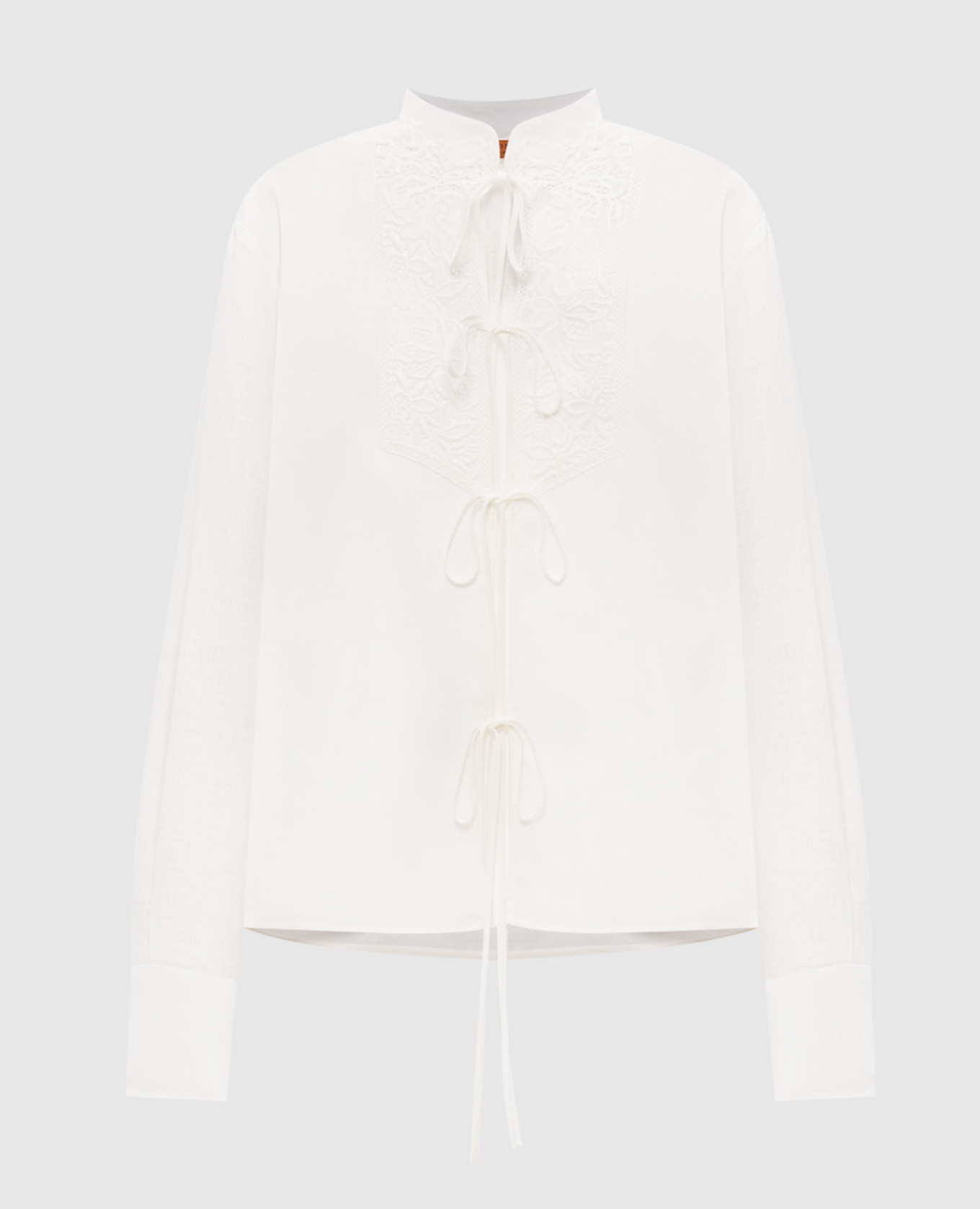 Ivory linen blouse Ermanno Scervino Life