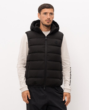 Moncler Arinella black down vest L20911A00092599KJ