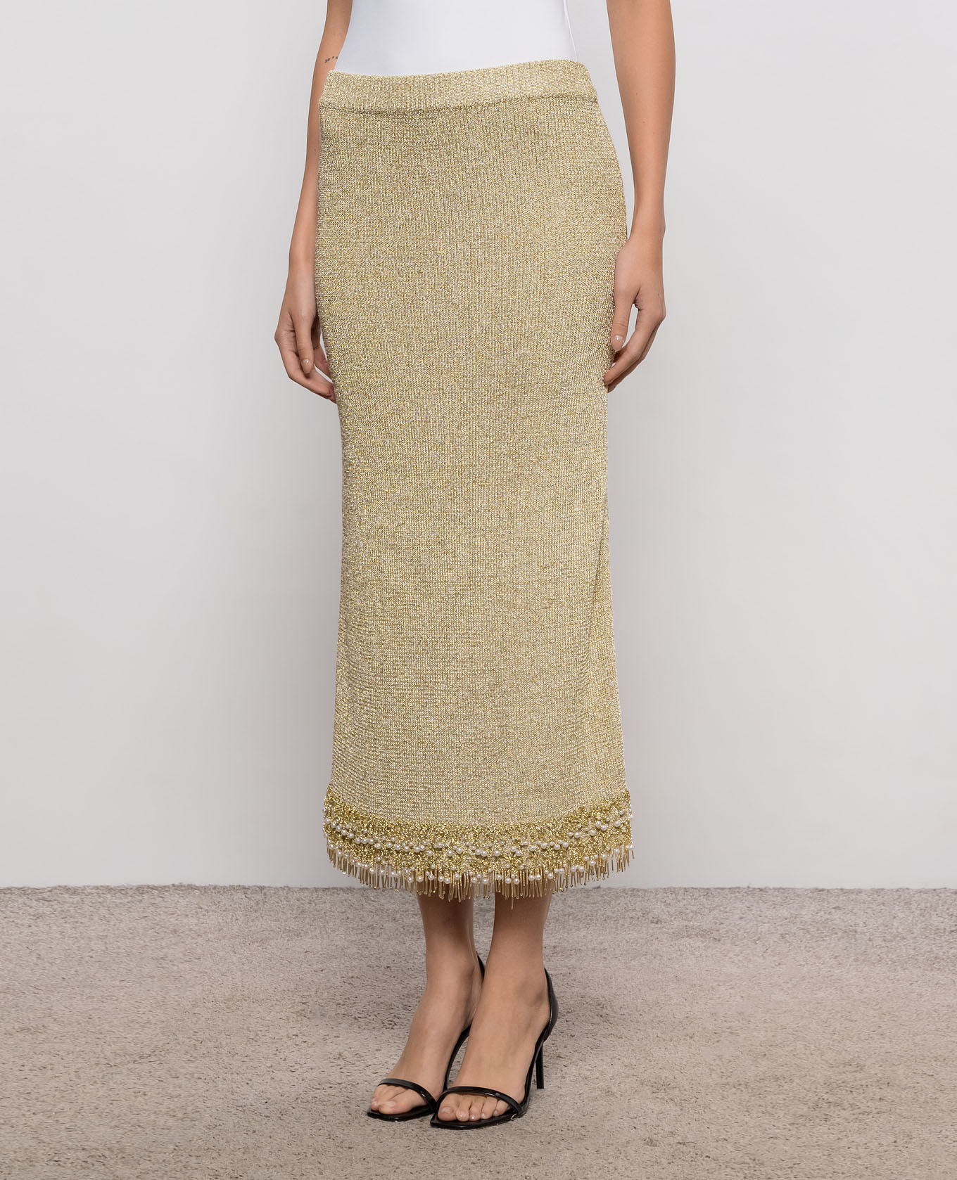 Zeni skirt with fringe Simkhai 3