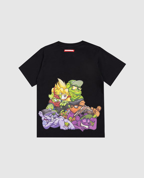 Sprayground Show the Shark Kids Black T-Shirt SPY1420BLK