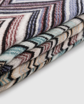 Missoni Home Perseo wool and cashmere plaid with a pattern 1P3PL99005