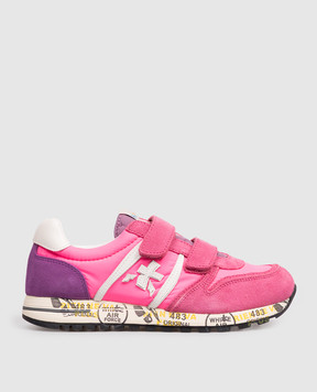 Premiata Children's pink combination sneakers SKY V 3504951336