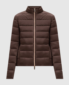 Be Florence Brown quilted down jacket BE2621