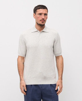 Brunello Cucinelli Gray polo M29400025
