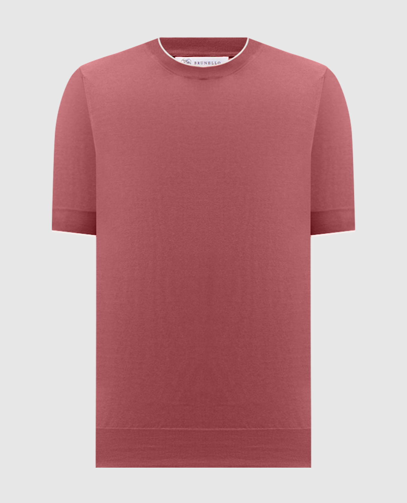 Pink t-shirt with edging