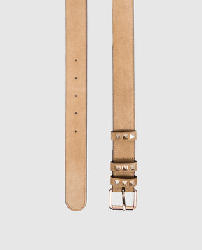 Valentino Brown suede belt 9W2T0SX7HUH