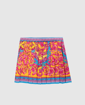 Versace Children's skirt in Electric Barocco print 10181291A16903