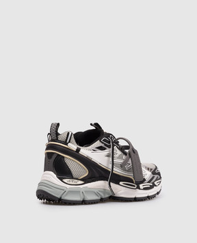 Off-White Be Right Back grey combination sneakers OMIA295C99FAB001