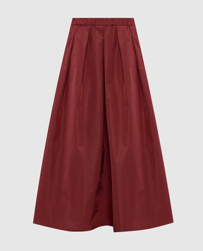 Max Mara Weekend FORMICA midi skirt in marsala color WKDFORMICA