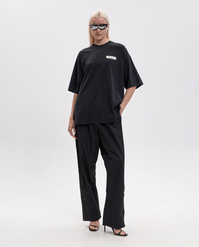 Vetements Black T-shirt MH27TR146Bw