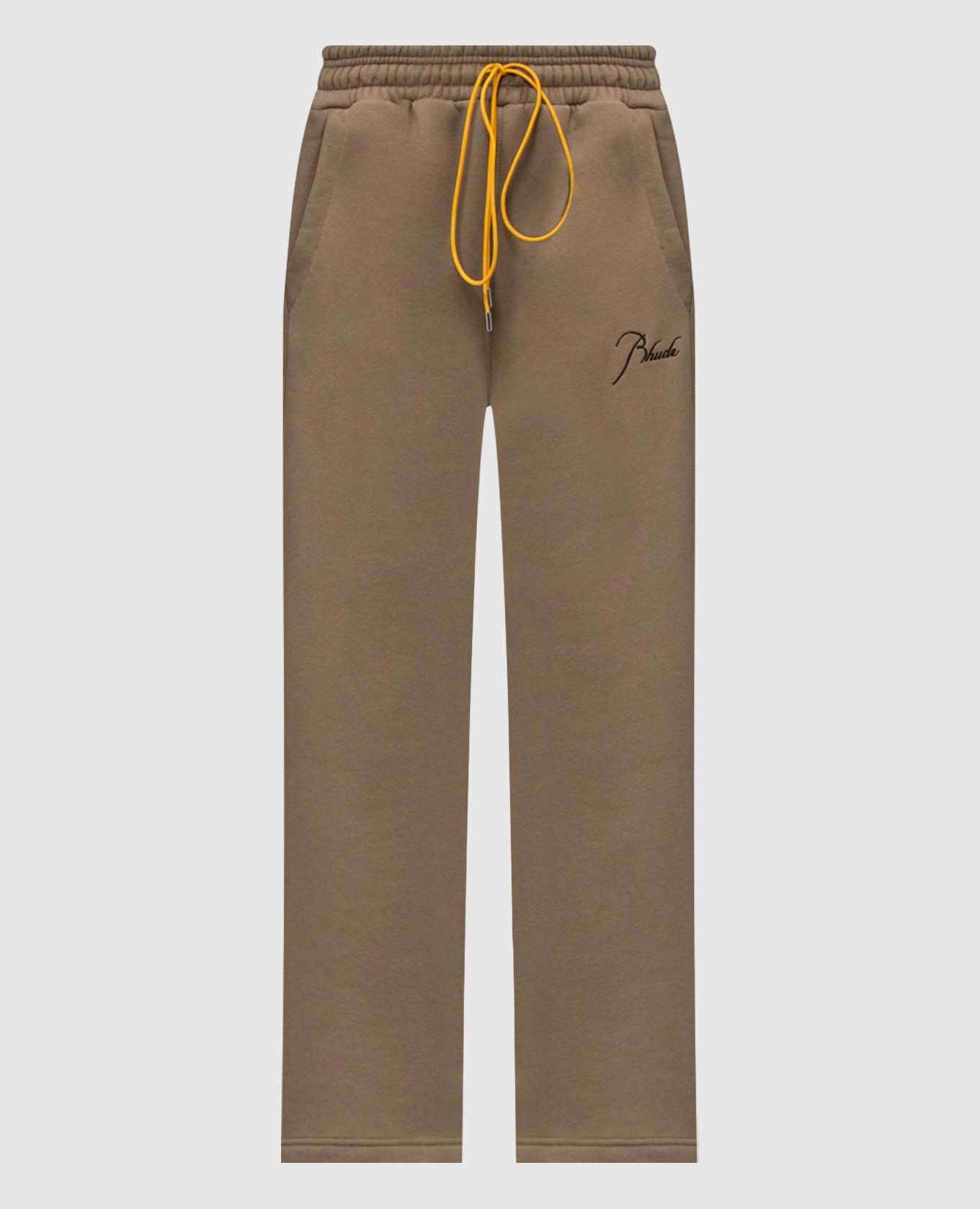 insulated track pants with logo embroidery Rhude