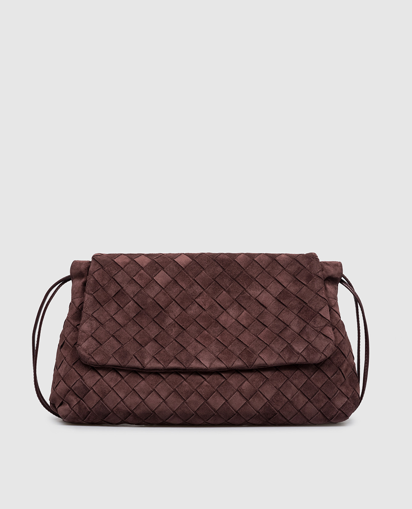 Giorno burgundy suede bag