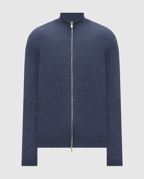 Brunello Cucinelli Blue cashmere cardigan M2200106