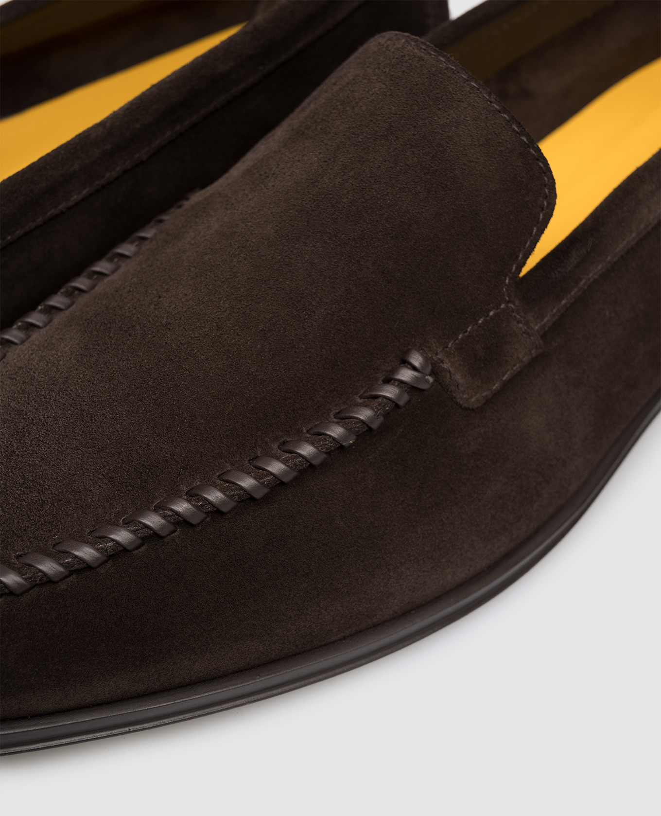 Brown suede Visone loafers Doucal's 5
