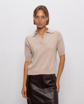 Max Mara Weekend Beige polo shirt ALBERO WKDALBERO