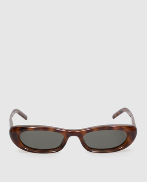 Saint Laurent Brown sunglasses 557 SHADE PLUMP A003CXY9958