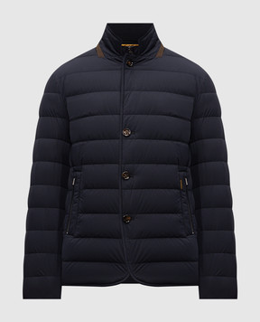 MooRER Blue down jacket SINARDI SINARDISKT