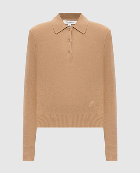 Sporty & Rich Beige cashmere and wool jumper WS07485327BR24