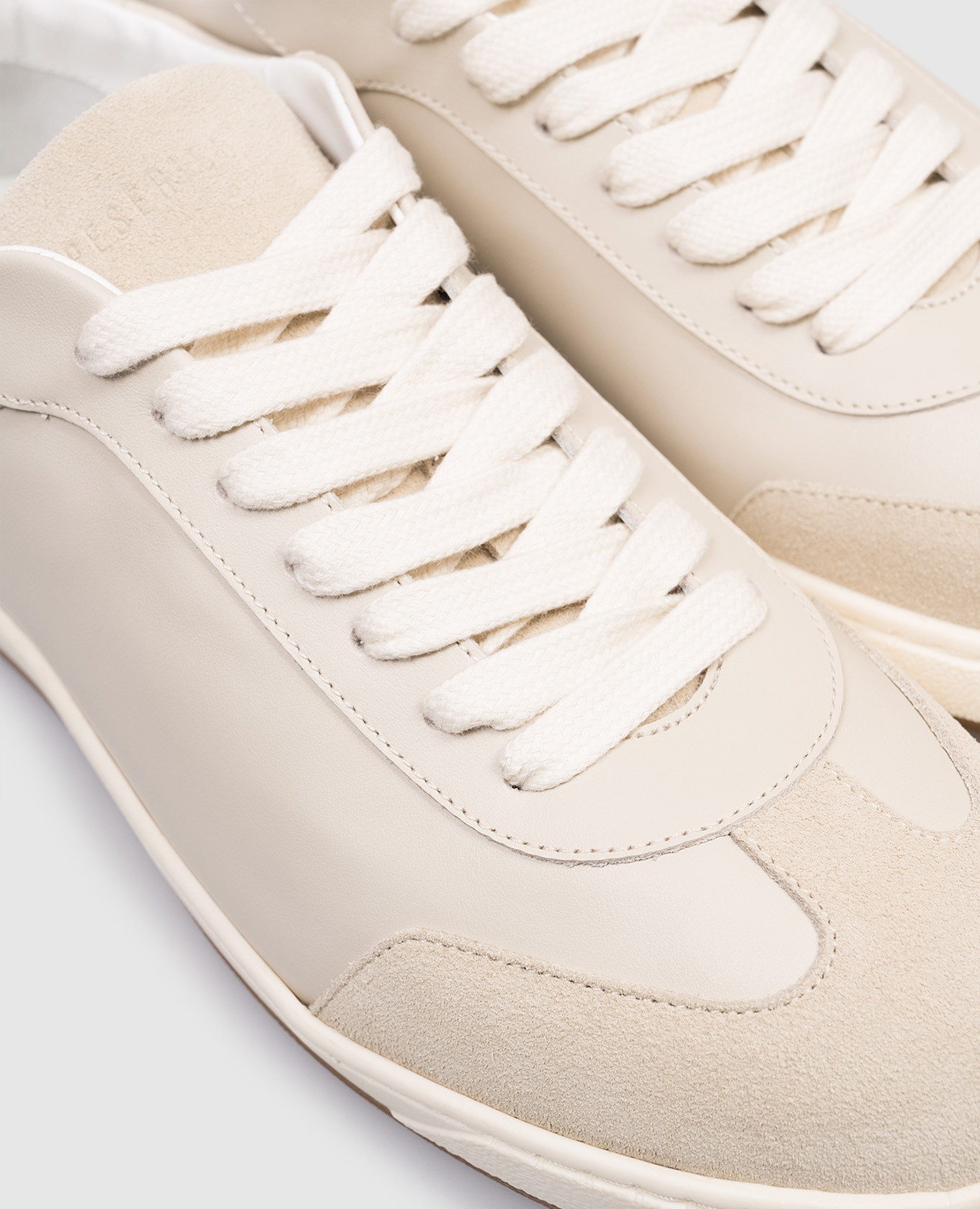 Black leather sneakers Peserico 5