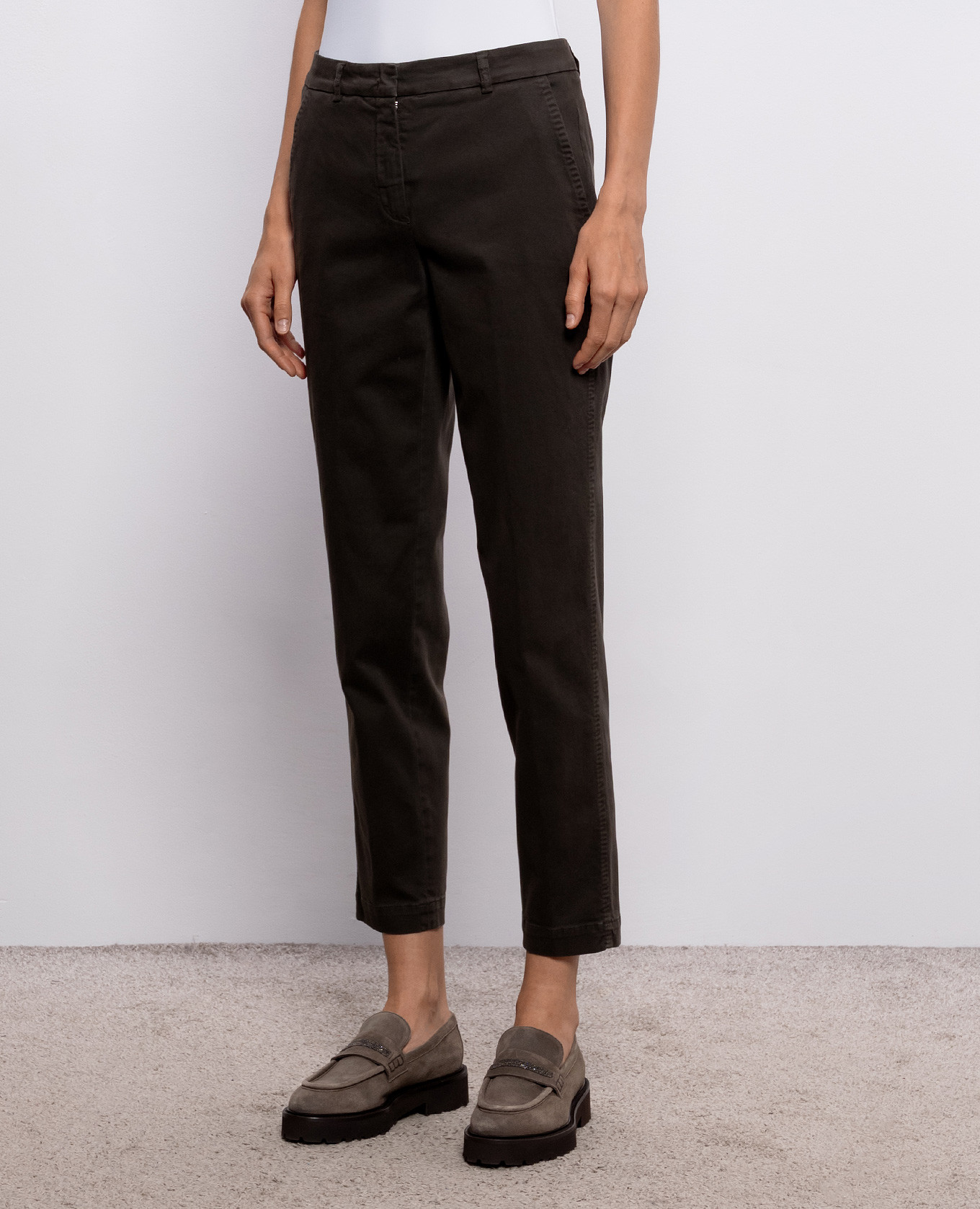 Brown pants Peserico 3