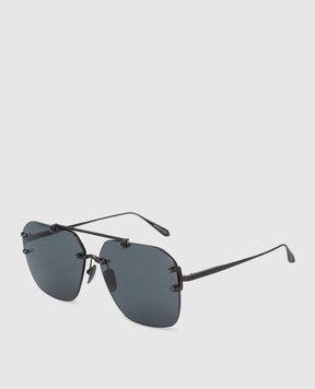 Linda Farrow Reyner black sunglasses LFL1312C3SUN