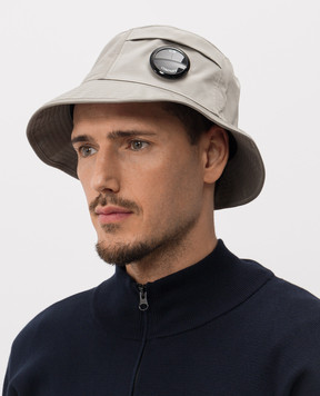 C.P. Company Gray panama with patch MAC046A110545A
