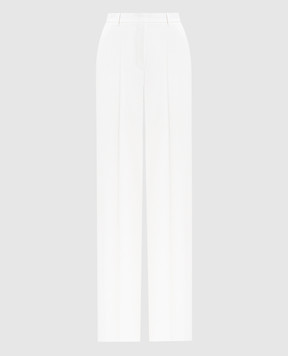 Max Mara White wool pants MSTQUASAR MSTQUASAR