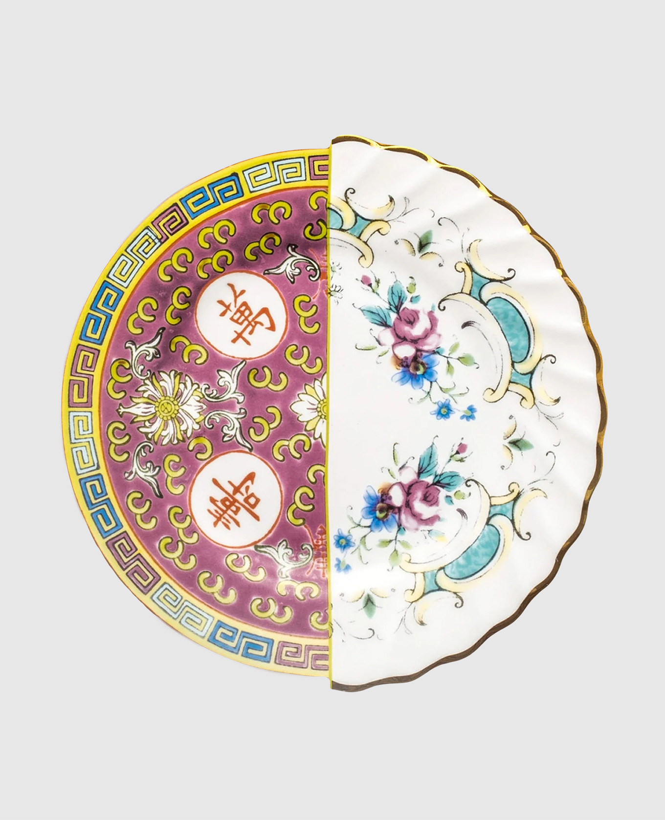 Eudossia porcelain dessert plate