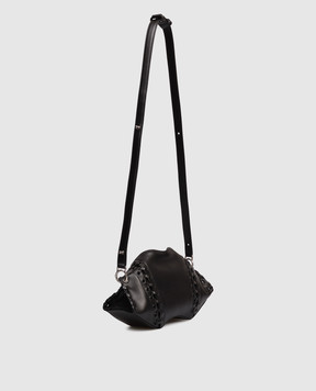 Alexander McQueen Black Manta leather bag 8613741VDB1