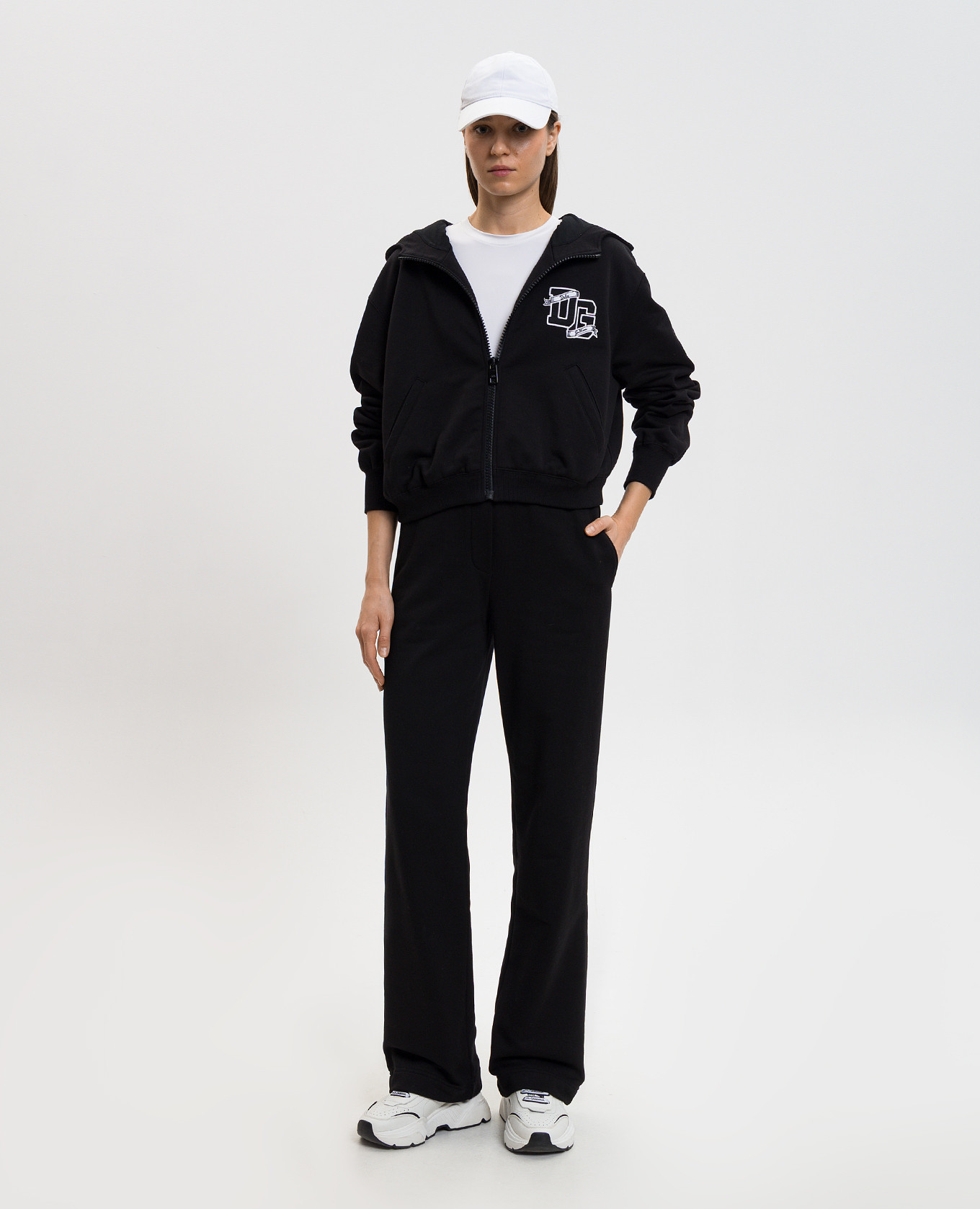 Black monogram sports jacket Dolce&Gabbana 2