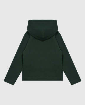 Ami Paris Children's green hoodie KSW811JE0269