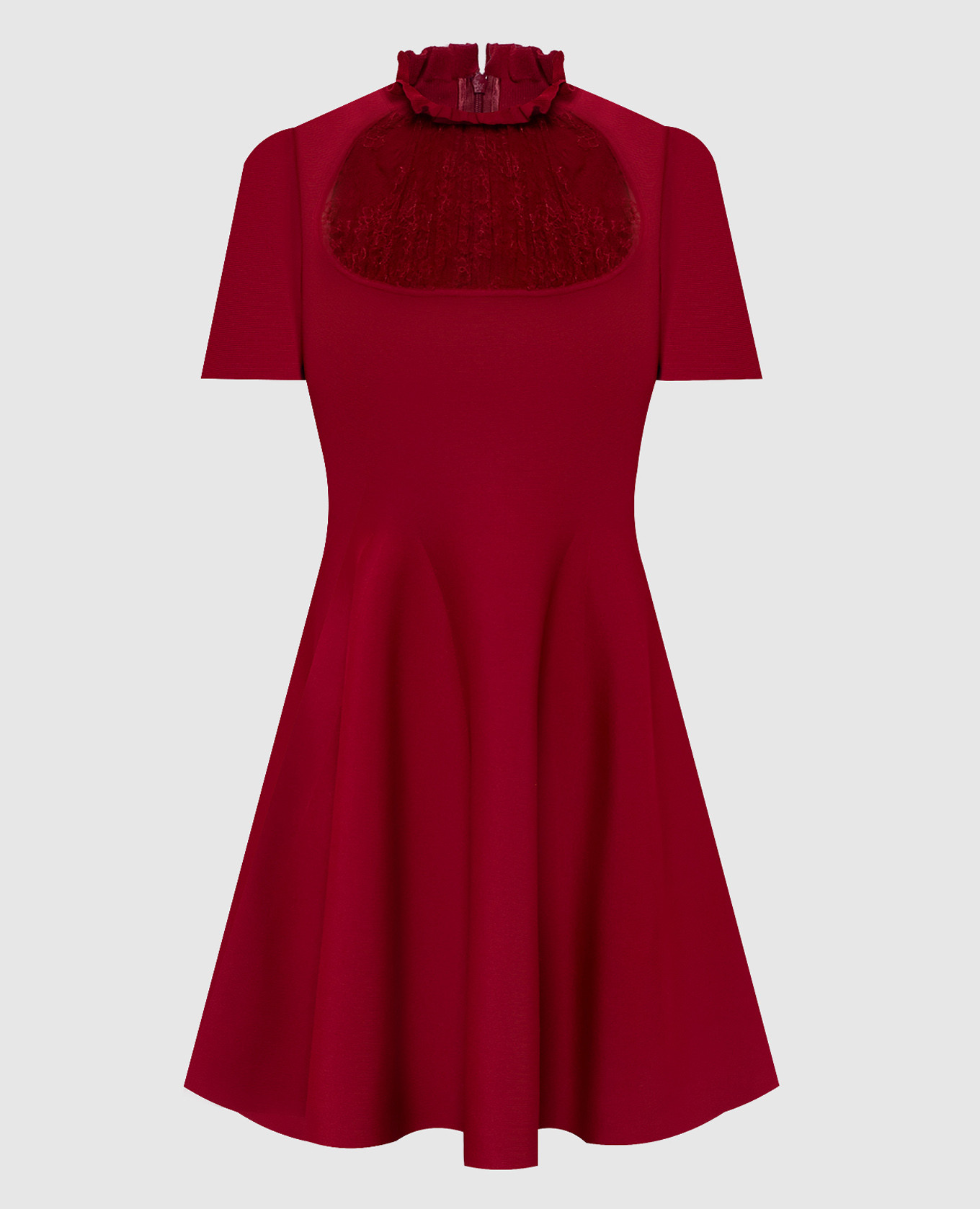 

Red dress with lace Alexander McQueen