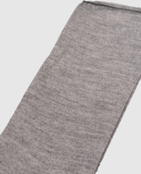 Brunello Cucinelli Gray cashmere socks M64945019