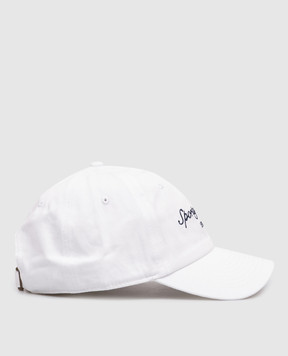 Sporty & Rich White cap with logo embroidery AC04075328WH01
