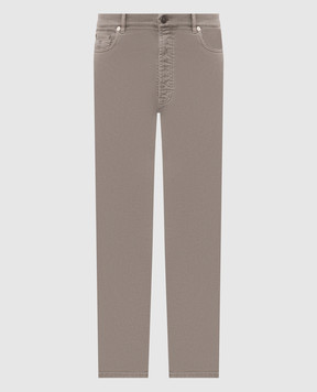 Brunello Cucinelli Khaki jeans M277PO2090
