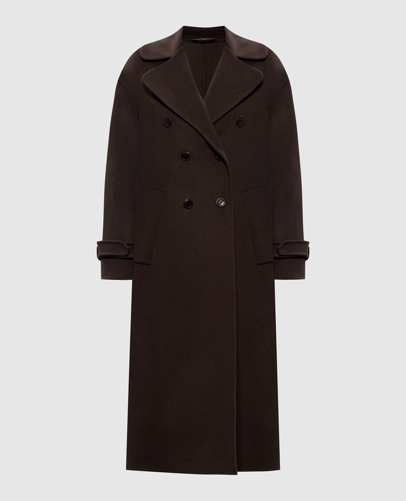 

Brown wool coat Ermanno Scervino