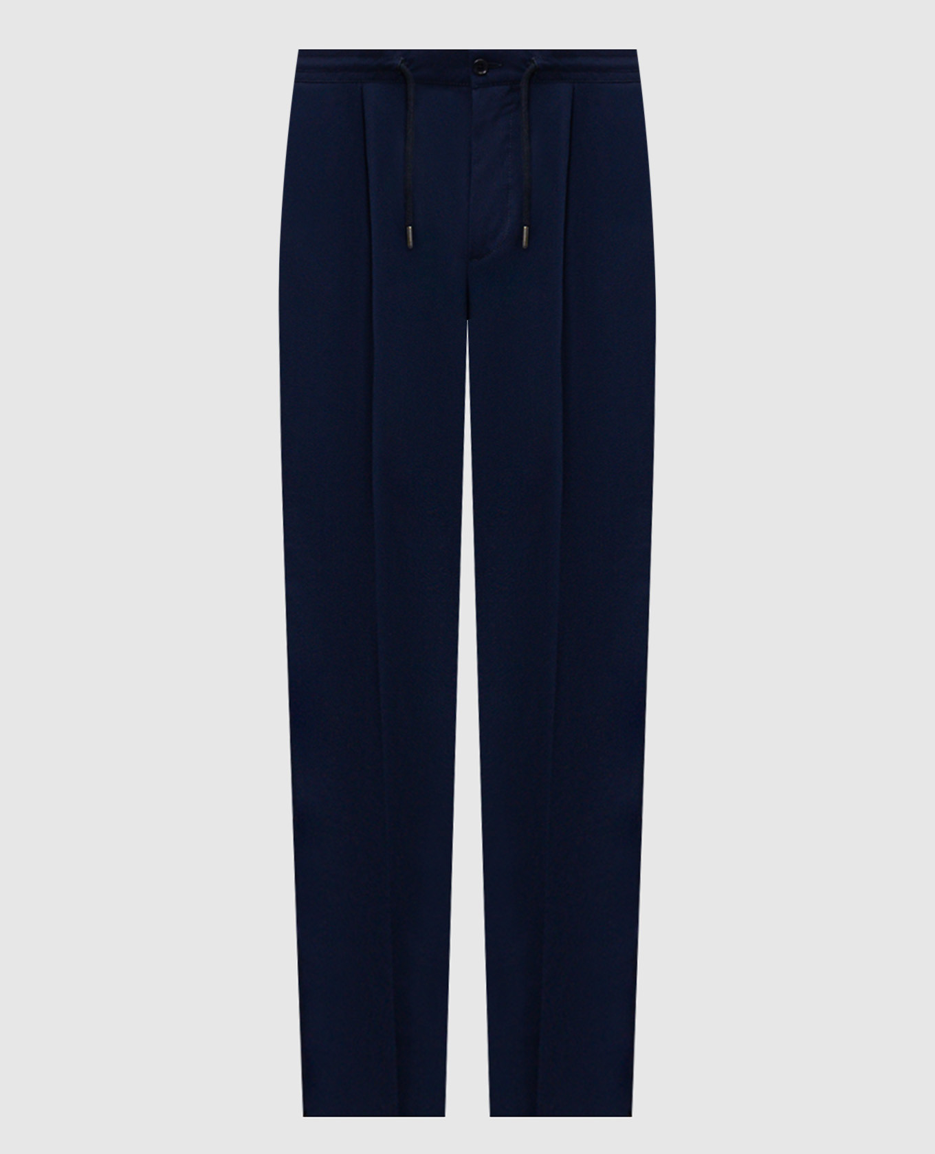 Blaue Wollhose
